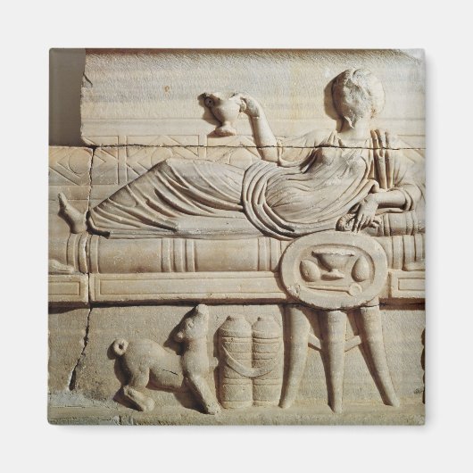 石棺からの詳細 マグネット (正面)