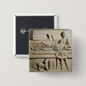 石棺からの詳細 缶バッジ (正面&裏面)