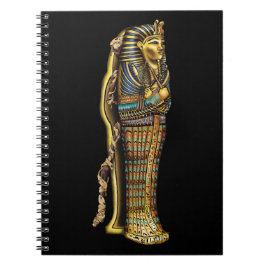 石棺のエジプトのミイラ，ホラー，ハロウィーン ノートブック