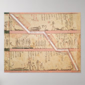 石棺の墓への降下 ポスター (正面)