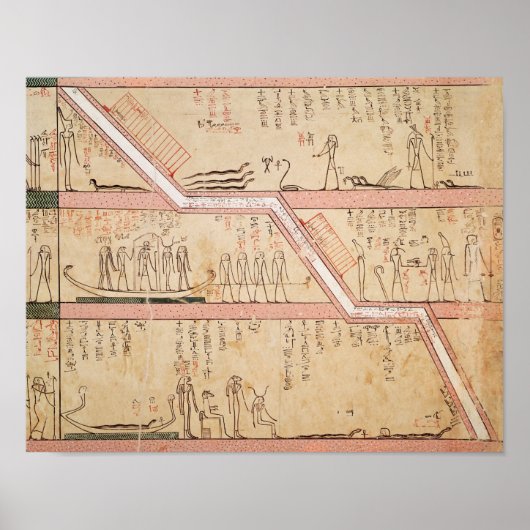 石棺の墓への降下 ポスター (正面)