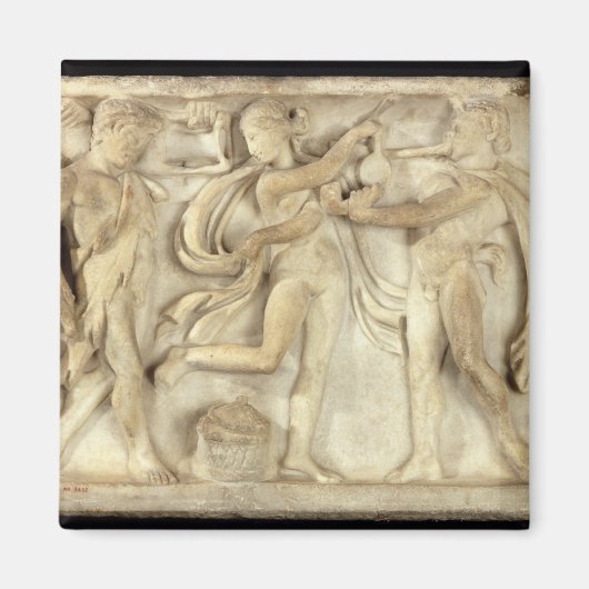 石棺の断片 マグネット (正面)