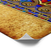 石棺3Dエジプト ポスター (角)