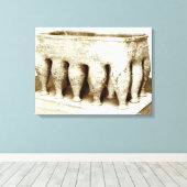 石棺 キャンバスプリント (インサイチュ (ウッドフロア))