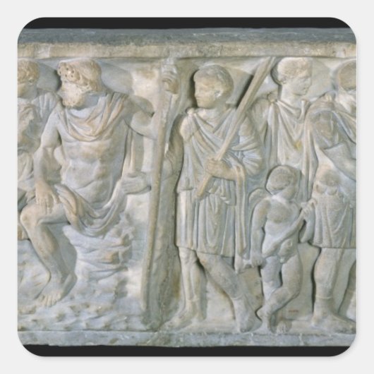 石棺 スクエアシール (正面)