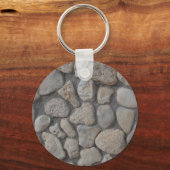 石模様 キーホルダー (正面)