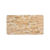 石模様 ラベル (正面)