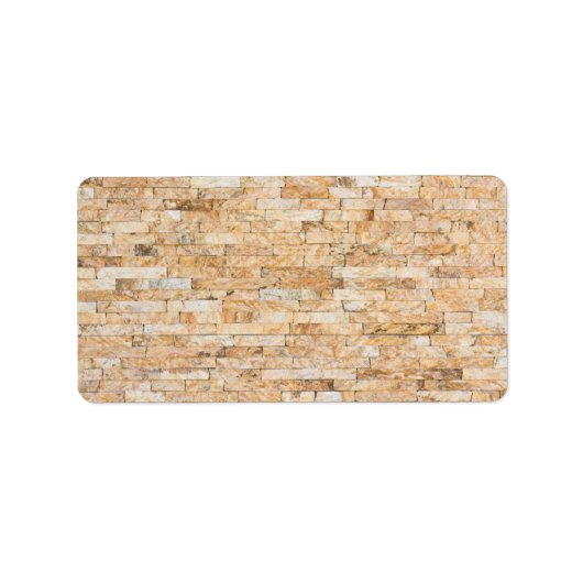 石模様 ラベル (正面)