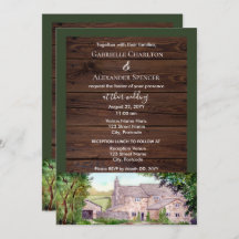 石橋水彩結婚式招待状