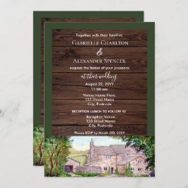 石橋水彩結婚式招待状 招待状