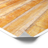 石段に粘土の瓶 ポスター (角)