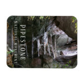 石段、円道、ピペストン、ミネソタ マグネット (横)