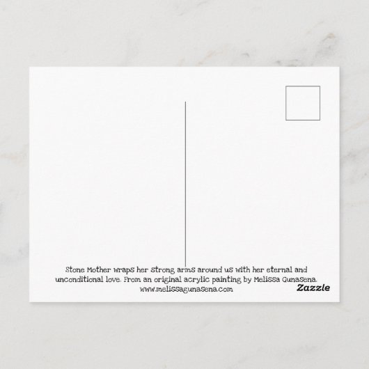 石母葉書 ポストカード (裏面)