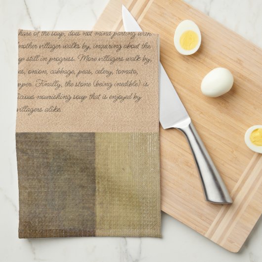 石汁の民俗資料 | キッチンタオル (四つ折り)