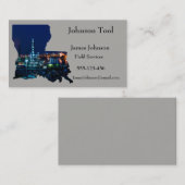 石油およびガスの企業の名刺ルイジアナ 名刺 (正面/裏面)