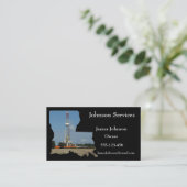 石油およびガスの企業の名刺Louisana 名刺 (スタンド正面)