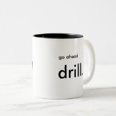 石油およびガス工業のための飲料のマグ ツートーンマグカップ (正面右)