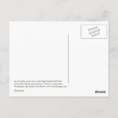 石油タンカー & 壊れたドックのポストカード ポストカード (裏面)