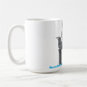 石油プラットフォーム コーヒーマグカップ (左)