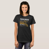 石油労働者 石油掘削リグ フラクチャリング オイルフィールドワーカー Tシャツ (正面フル)