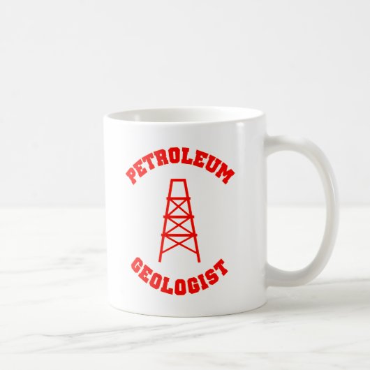 石油地質学者のマグ コーヒーマグカップ (右)