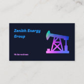 石油技術者QR 名刺 (正面)