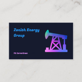 石油技術者QR 名刺