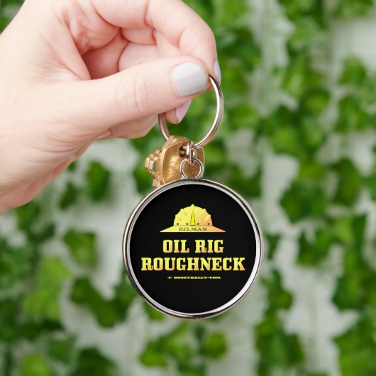 石油掘削装置の無作法者、Keychainのギフト、石油掘削装置、石油企業家 キーホルダー (手)