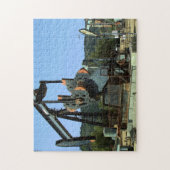 石油掘削装置 ジグソーパズル (縦)