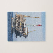 石油掘削装置 ジグソーパズル (横)