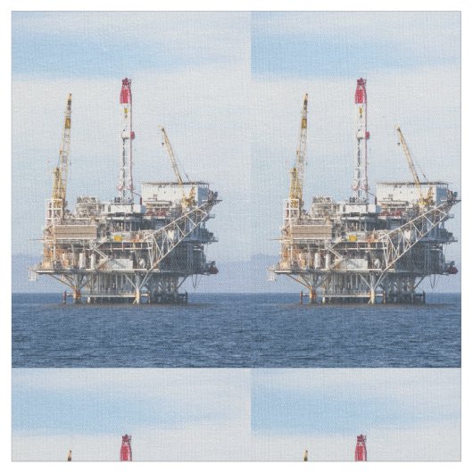 石油掘削装置 ファブリック (クローズアップ)