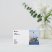 石油掘削装置 名刺 (スタンド正面)