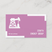 石油油&ガスQR名刺 名刺 (正面)