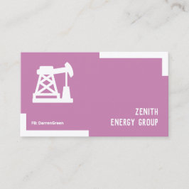 石油油&ガスQR名刺 名刺