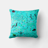 石油記号装飾用クッション クッション (裏面)