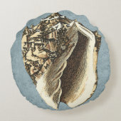 石洗浄コンチシェル ラウンドクッション (裏面)