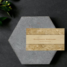 石淡い色の名刺 名刺