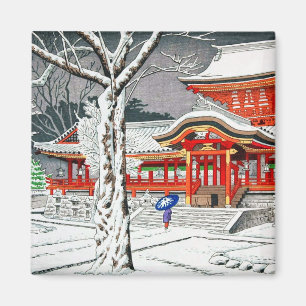 石清水クール八幡京都の雪 マグネット