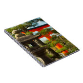 石灯篭と鳥居 ノートブック (右側)