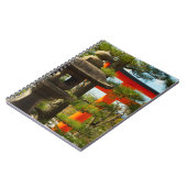 石灯篭と鳥居 ノートブック (左側)