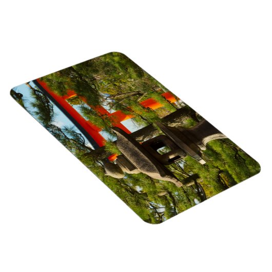 石灯篭と鳥居 マグネット (右側)