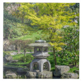 石灯篭日本の展陶瓦 タイル (正面)