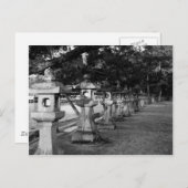 石灯篭 ポストカード (正面/裏面)