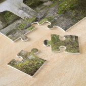 石灯籠と天の滝 ジグソーパズル (側面)