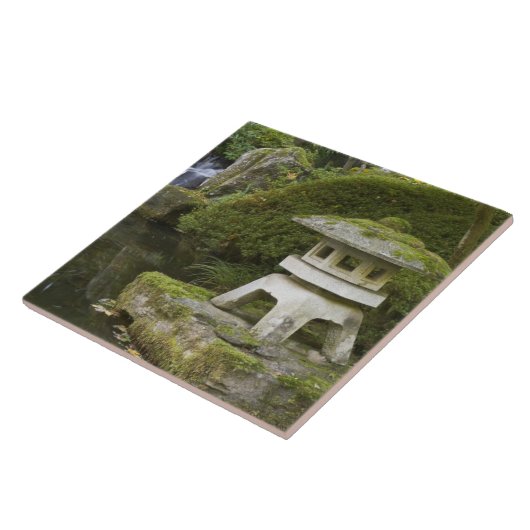 石灯籠と天の滝 タイル (側面)