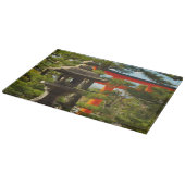 石灯籠と鳥居 カッティングボード (角)
