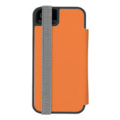 石灰がまの灯台ヴィンテージ旅行ポスター INCIPIO iPhoneウォレットケース (フォリオ裏面)