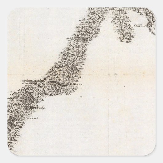 石灰岩からフランクフォートへの道 スクエアシール (正面)