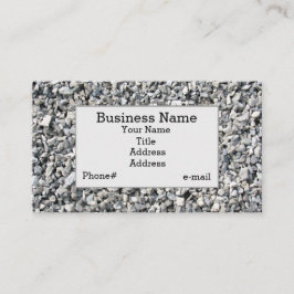 石灰岩のデザインの名刺 名刺