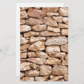 石灰岩の壁 便箋 (正面/裏面)